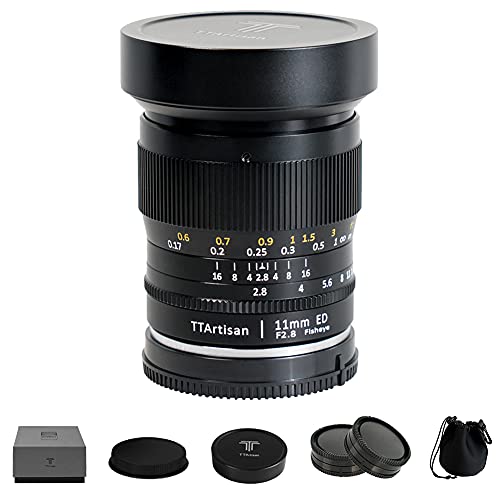 TTArtisan 11mm F2.8 Full Frame Fisheye Lens for Sony E Mount